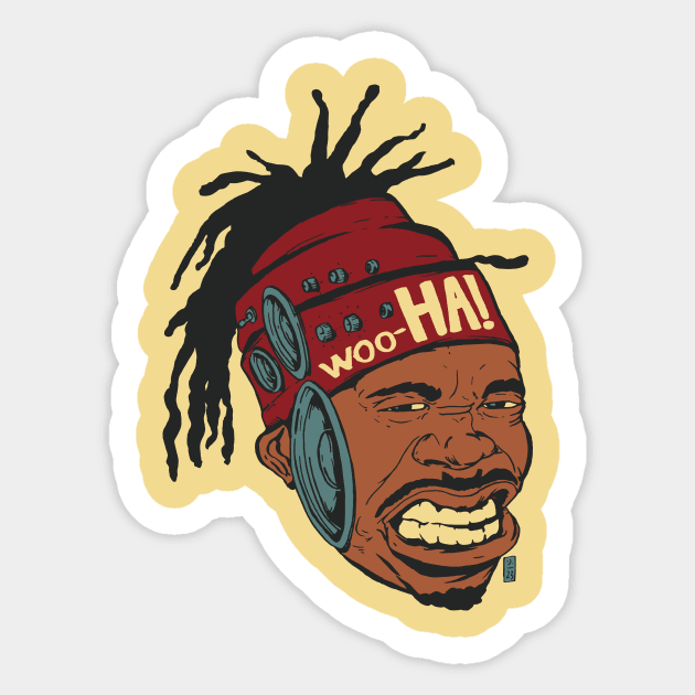 Woo-Ha! Sticker by Thomcat23